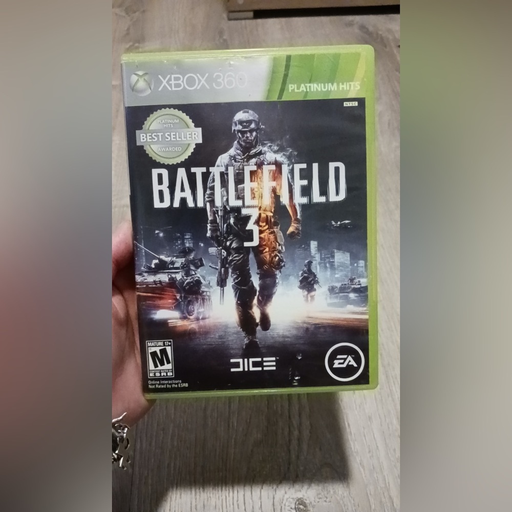 Xbox 360 battlefield 3 game